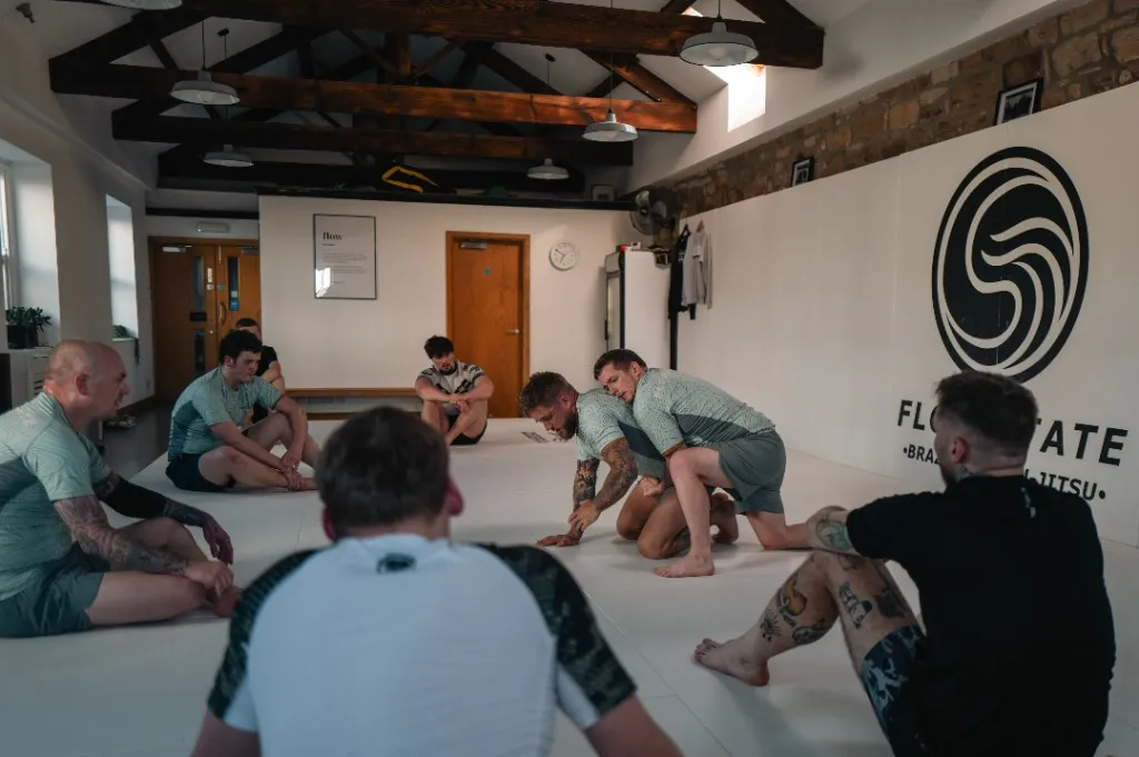 Fundamentals training at Flow State BJJ