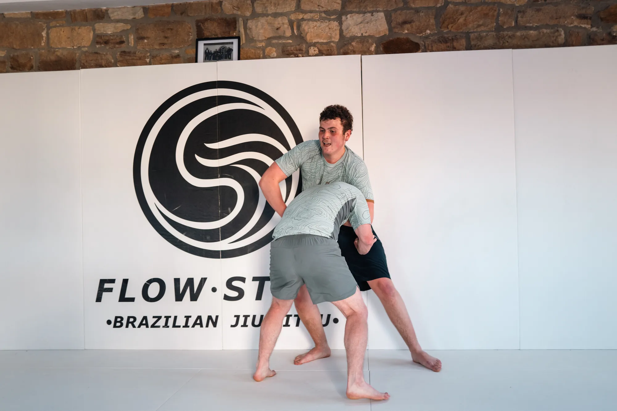 Flow State BJJ academy in Barnsley — junior Brazilian Jiu-Jitsu for children aged 8–12.